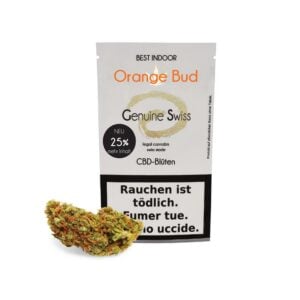 Genuine Swiss Orange Bud, Legales Cannabis