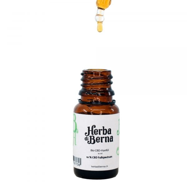 Herba di Berna Full Spectrum Organic Hemp Oil 25% CBD 1, CBD Oil