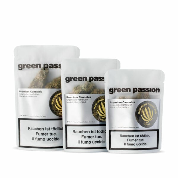 Green Passion Maui Wowy 2, CBD Indoor