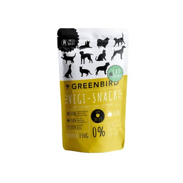 Greenbird Vegi-Snack with CBD, CBD for Pets