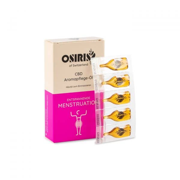 Osiris Relaxing Menstruation CBD Aroma Care Oil, Hemp Cosmetics