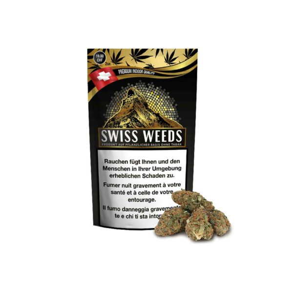 Pure Production Swiss Weeds Gold, CBD Blüten