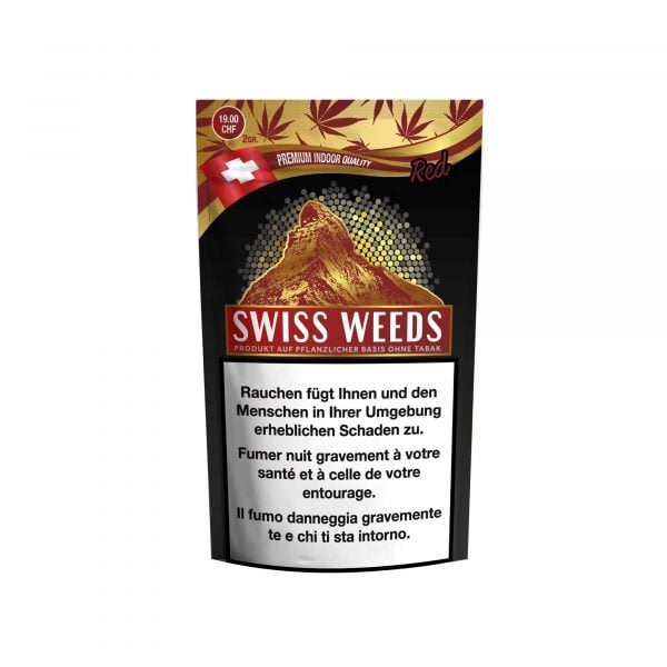 Pure Production Swiss Weeds Red, CBD Flowers