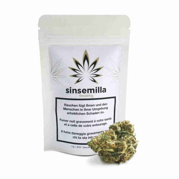 Sinsemilla Frosty, Legal Cannabis
