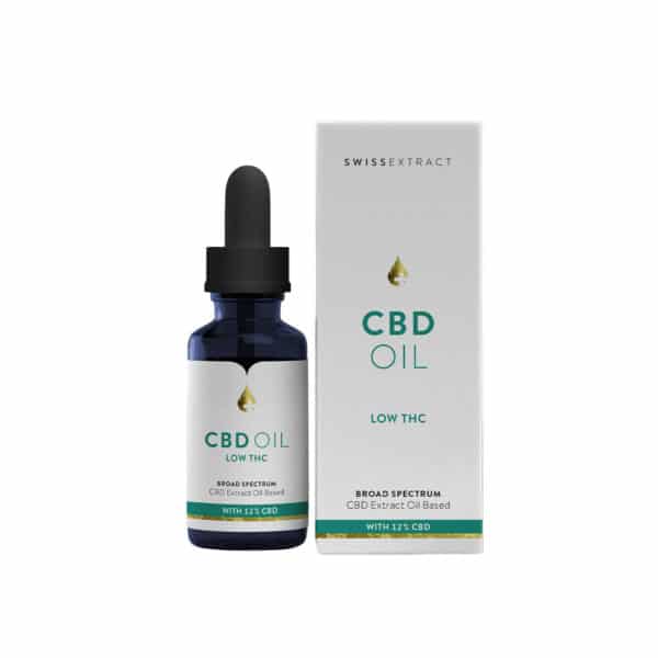 Swiss Extract HempExtract FREE 12% (0% THC), Gouttes CBD