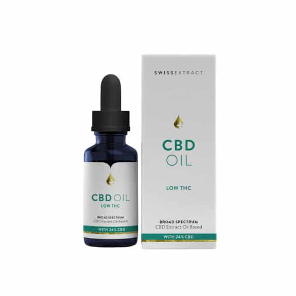 Swiss Extract HempExtract FREE 24% (0% THC), Gouttes CBD