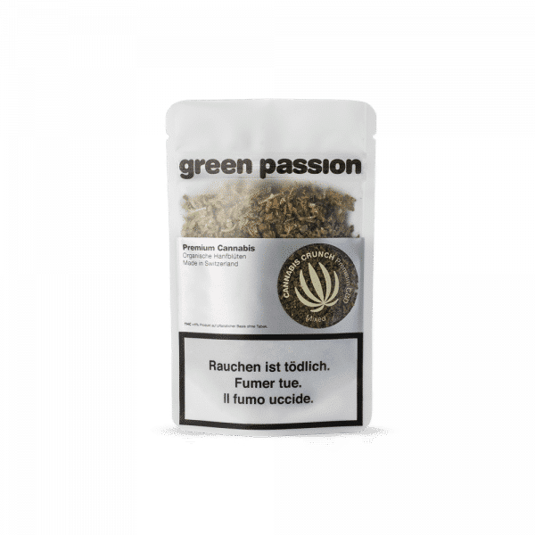 Green Passion Cannabis Crunch, Legales Cannabis