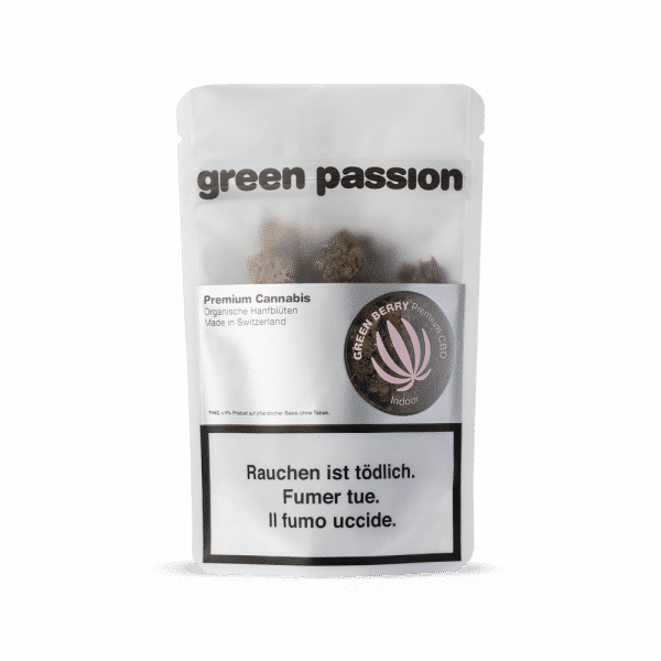 Green Passion Green Berry, Legal Cannabis