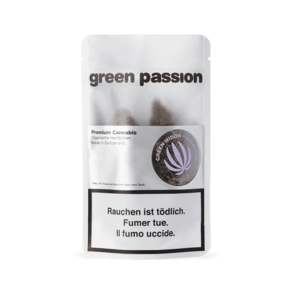 Green Passion Green Widow, Legales Cannabis