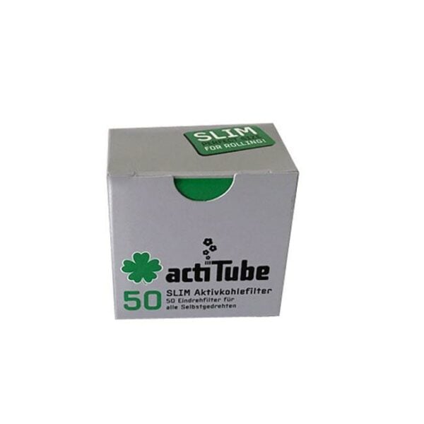 ActiTube Activated Charcoal Filters - Slim, Filter Tips