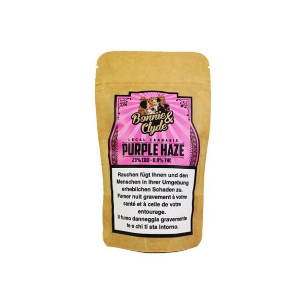 Bonnie & Clyde Purple Haze, Fleurs CBD