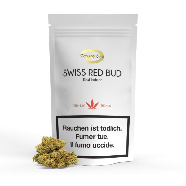 Genuine Swiss Swiss Red Bud, CBD Indoor