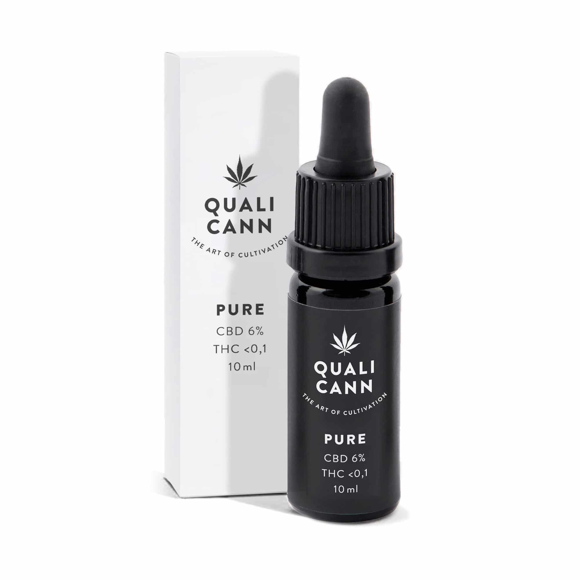 Buy Pure CBD  Oil  6 from Qualicann Online on uweed ch
