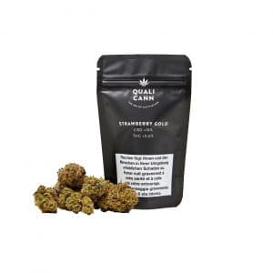 Qualicann Strawberry Gold, Cannabis