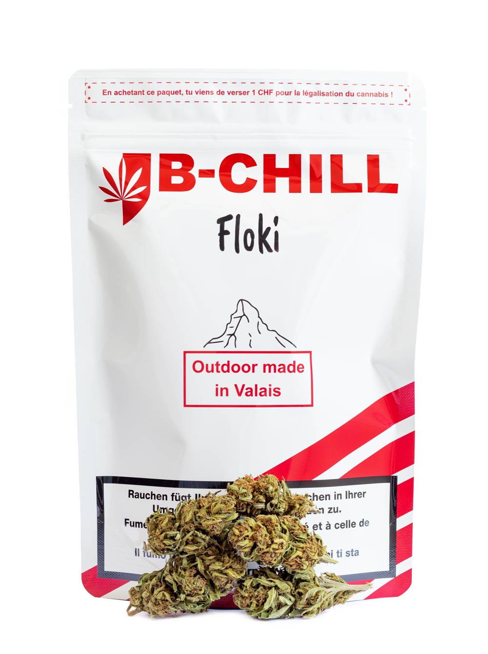 B-Chill Floki 2.0, Hanfblüten
