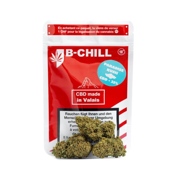 B-Chill Paradise Kush, Cannabis Légal