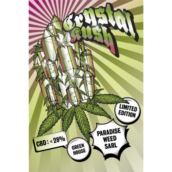 Paradise Weeds Crystal Kush 1, Cannabis Légal