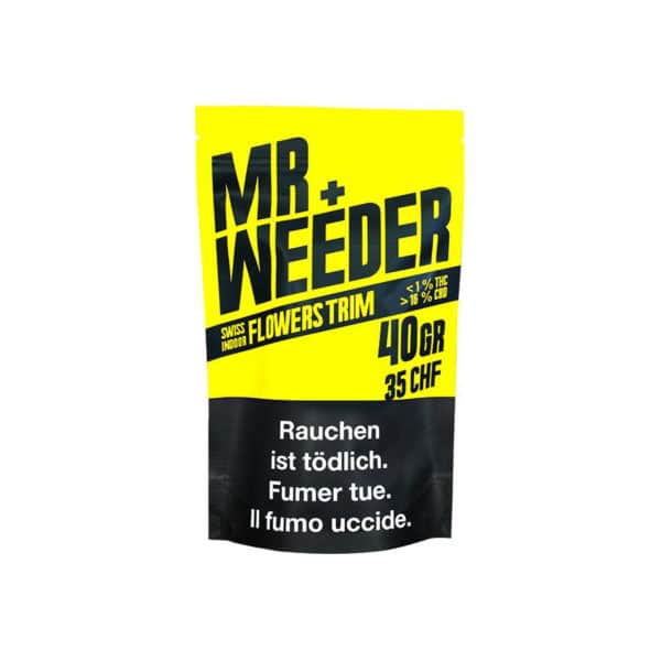 Mr. Weeder Swiss Flowers Trim, Legal Cannabis