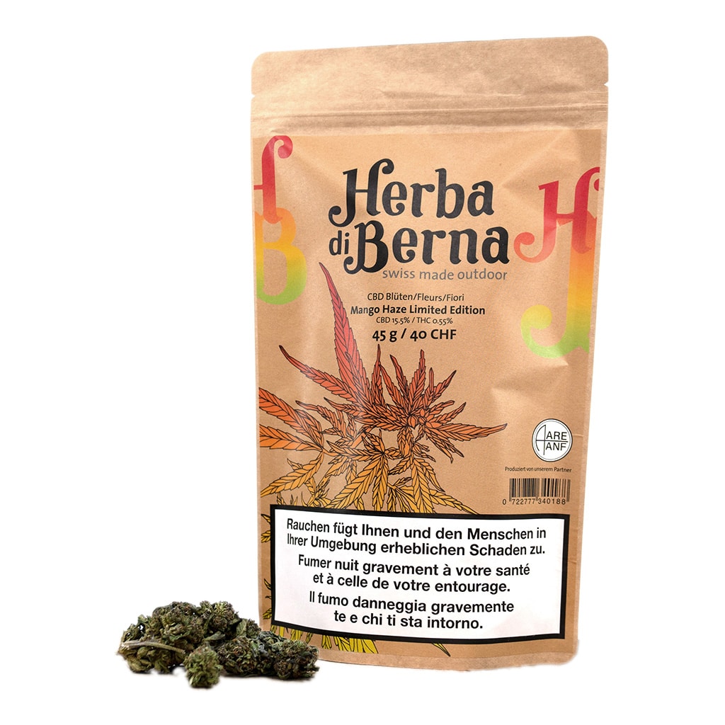 Herba di Berna Mango Haze (Limited Edition), CBD Outdoor