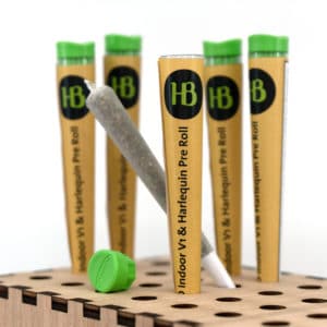 Herba di Berna V1 & Harlequin Trim Pre Rolls, CBD Joints