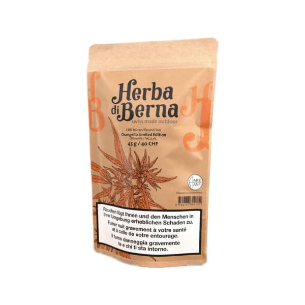 Herba di Berna Orangello (Limited Edition) 1, Cannabis Légal