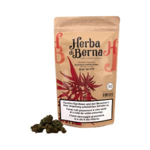 Herba di Berna Strawberry (Limited Edition), Legales Cannabis