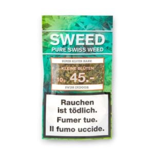 Sweed Super Silver Haze Mini Buds, Small Buds CBD