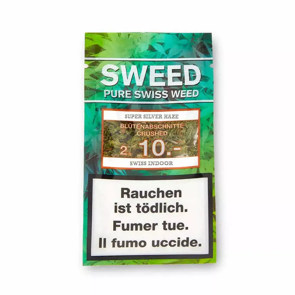 Sweed Super Silver Haze Trims, Sweed