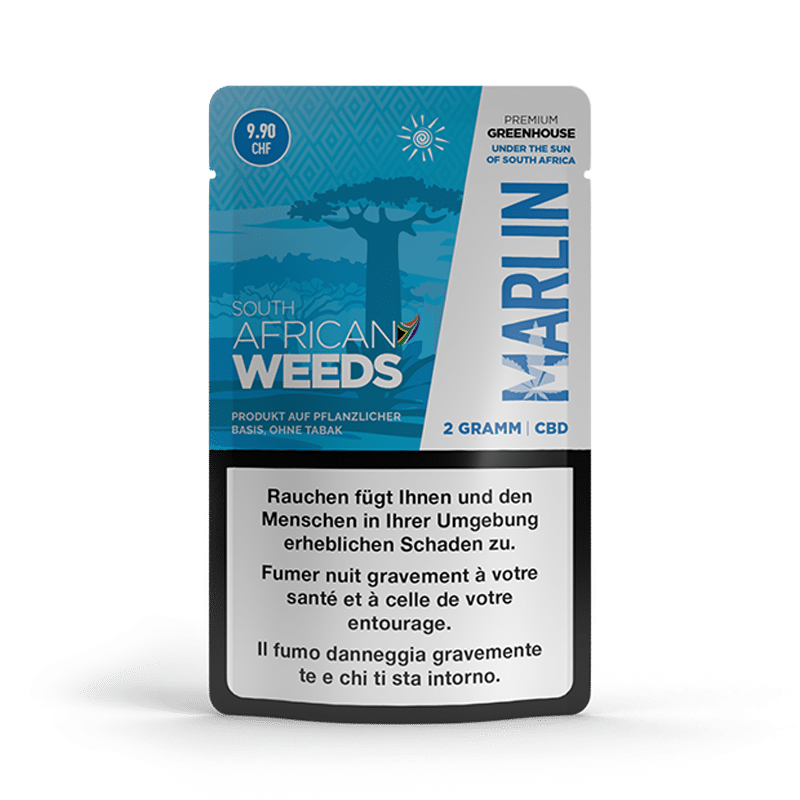Pure Production South African Weeds Marlin, Fleurs CBD