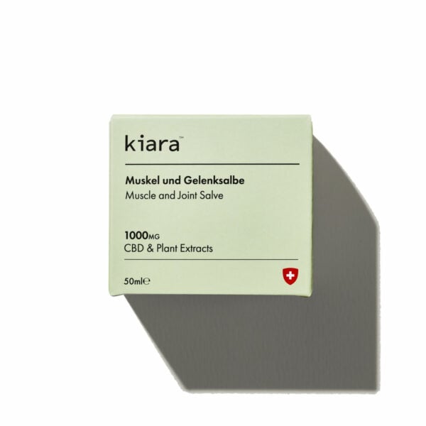 Kiara Naturals Muscle and Joint CBD Salve 2, Hemp Cosmetics