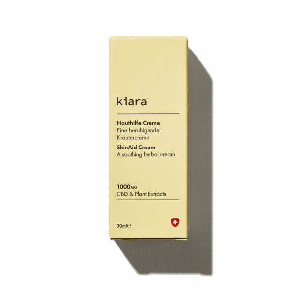 Kiara Naturals Skin Aid CBD Creme 1, Hanfkosmetik