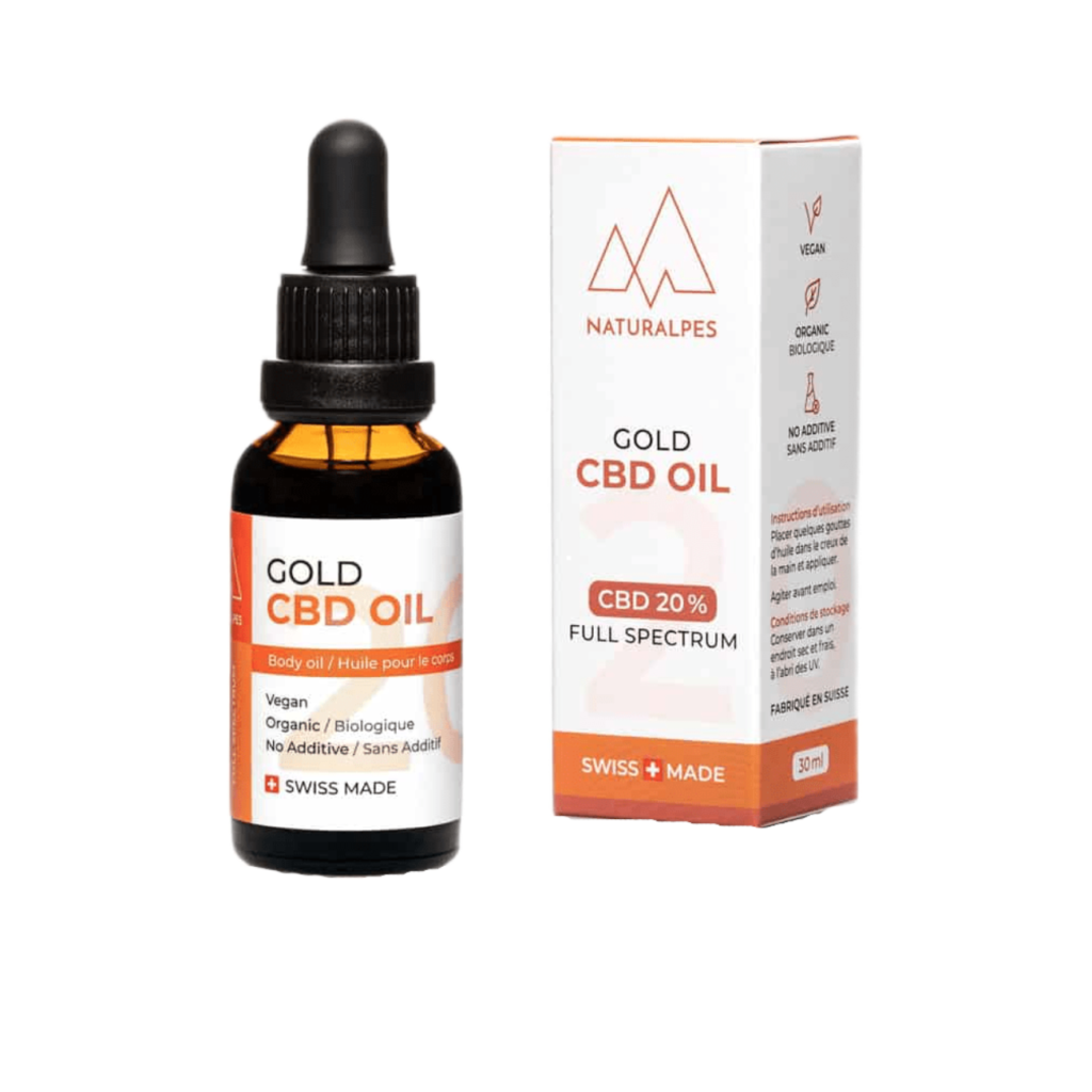 Naturalpes - Gold CBD Oil 20%