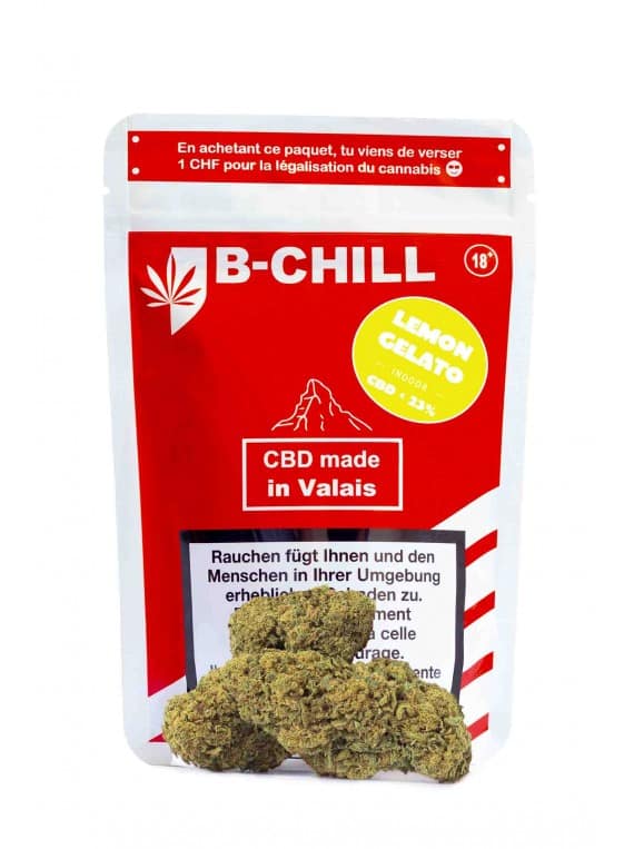 B-Chill Lemon Gelato, Cannabis