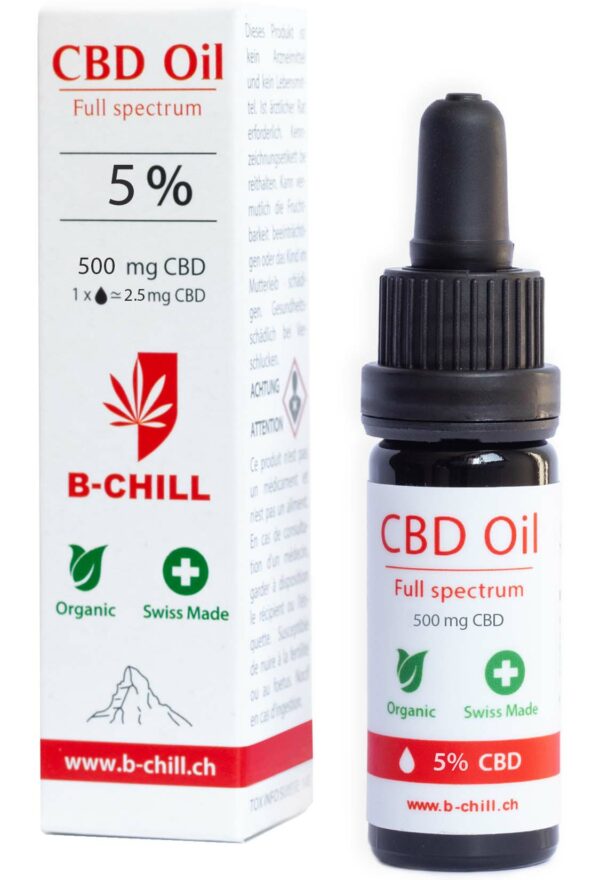 B-Chill Chill Full Spectrum 5%, CBD Öl und Tropfen