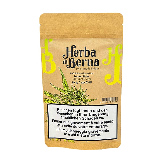Herba di Berna Lemon Haze, Legal Cannabis