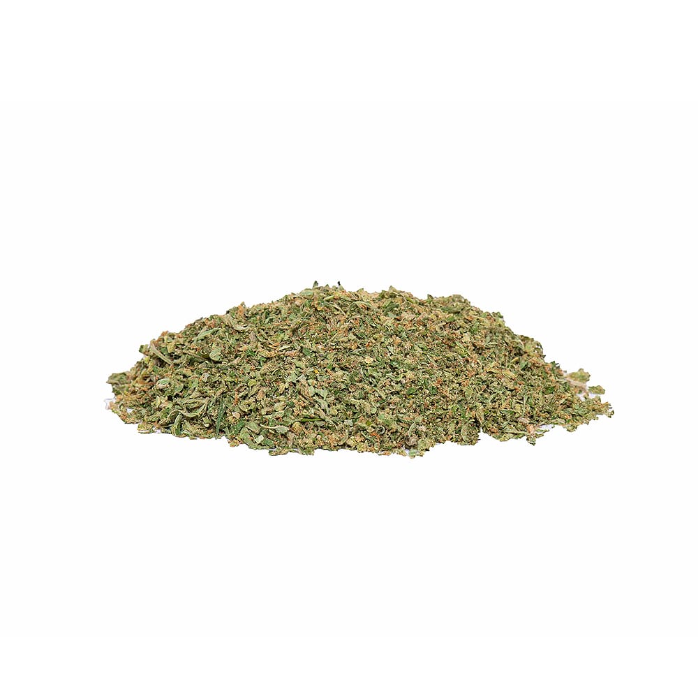 Slow Weed Crunch CBD Trim White Russian, Legal Cannabis