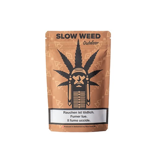 Slow Weed Snow White CBG 1, CBD Trim