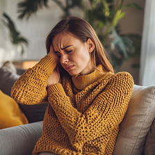 Person using CBD oil for pain relief in daily routine