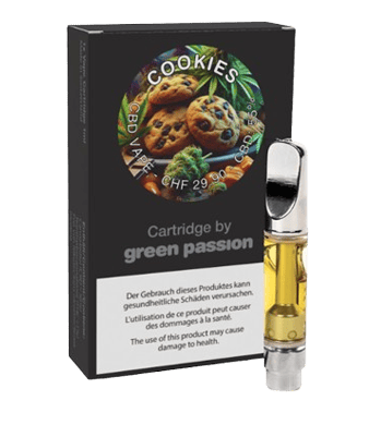 Green Passion Cookies CBD Cartridge 1