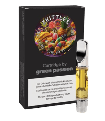 Green Passion Zkittles CBD Cartridge 1