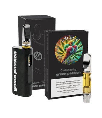 Green Passion Gelato CBD Vaping Set 1