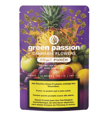 Green Passion Fruit Punch CBD Flower Indoor 3