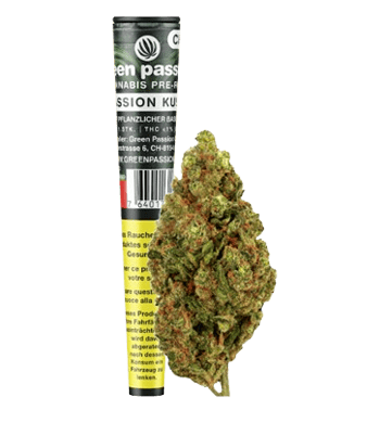 Green Passion Passion Kush Pre-Rolls CBD Joints Indoor 1