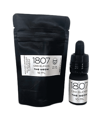 1807 Blends The Meow CBD Oil 3% for Cats 1