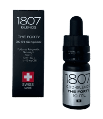 1807 Blends The Forty CBD Oil 40% Broad Spectrum 1