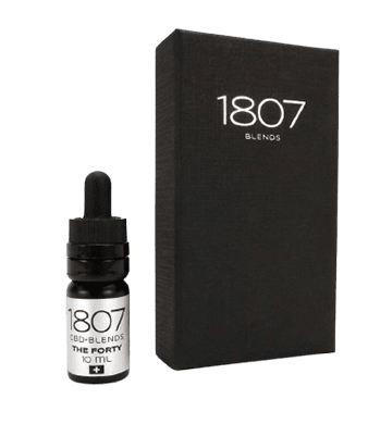 1807 Blends The Forty Rasperry Aroma CBD Oil 40% Broad Spectrum 1