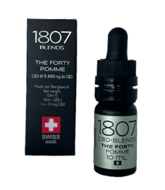 1807 Blends The Forty Apple Aroma CBD Oil 40% Broad Spectrum 1