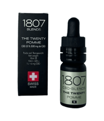1807 Blends The Twenty Apple Aroma CBD Oil 20% Broad Spectrum 1
