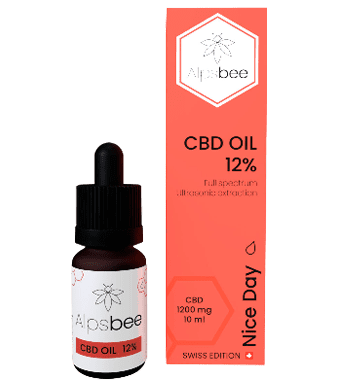 Alpsbee Nice Day 12% CBD Oil Full Spectrum 1