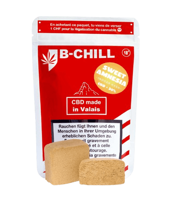 B-Chill Sweet Amnesia CBD Hash Indoor 1